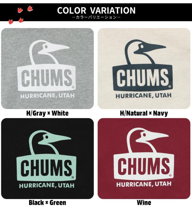 CHUMS チャムス プルオーバー パーカー カラーバリエーション