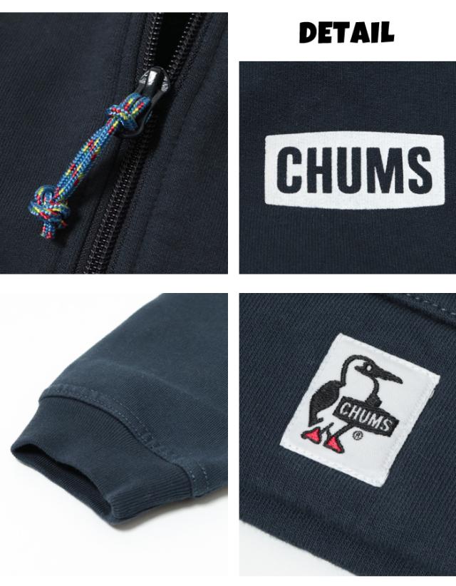 CHUMS チャムス ブービーフェイス ジップパーカー ch00-1522 詳細 DETAIL