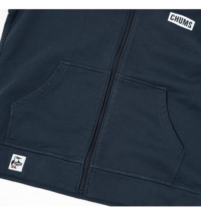 CHUMS チャムス ブービーフェイス ジップパーカー ch00-1522 カンガルーポケット