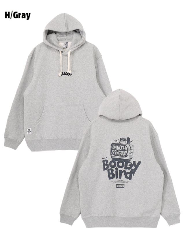 チャムス プルオーバー パーカー オーバーサイズ メンズ 裏起毛 CH00-1528 ヘザーグレー