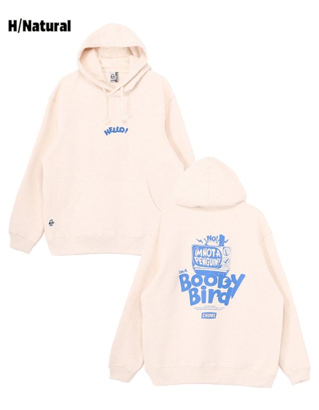 チャムス プルオーバー パーカー オーバーサイズ メンズ 裏起毛 CH00-1528 ヘザーナチュラル