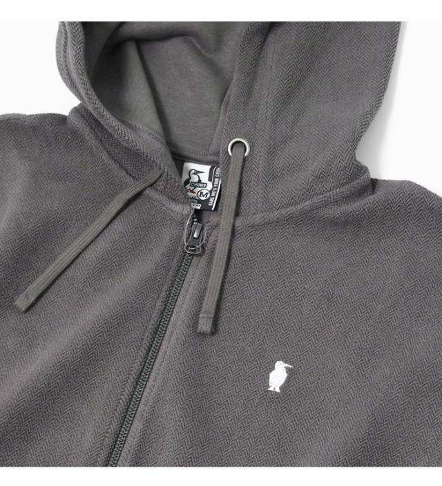 チャムス ジップパーカー CH00-1536 首回り フード