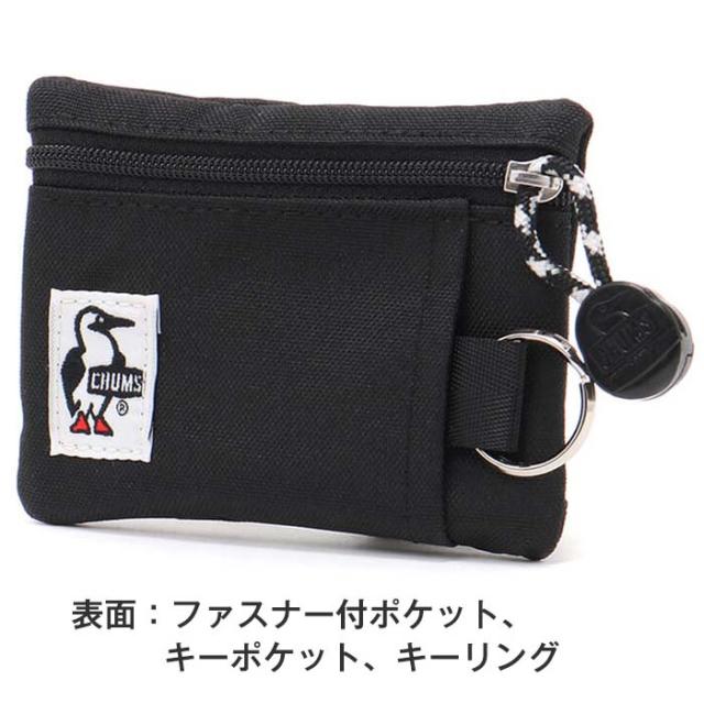 チャムス CHUMS リサイクル キーコインケース ポリエステル 丈夫