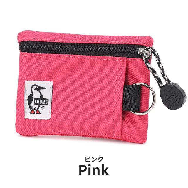 チャムス CHUMS リサイクル キー コインケース CH60-3574 ピンク R108
