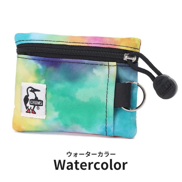 チャムス CHUMS リサイクル キー コインケース CH60-3574 ウォーターカラー 水彩色