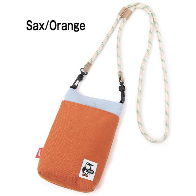 CHUMS チャムス ショルダーポーチ Sax Orange サックス オレンジ