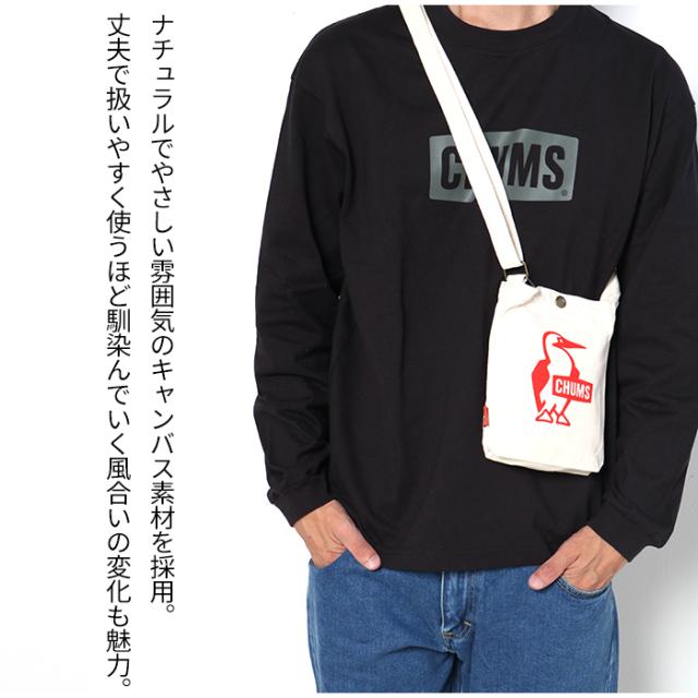 チャムス CHUMS ブービー キャンバス ミニショルダー