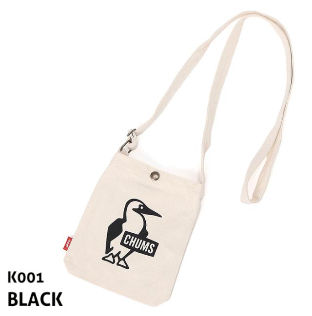 チャムス ミニショルダー CH60-3858 K001 ブラック