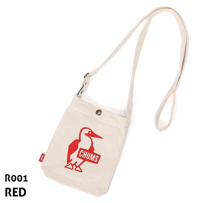 チャムス ミニショルダー CH60-3858 R001 レッド