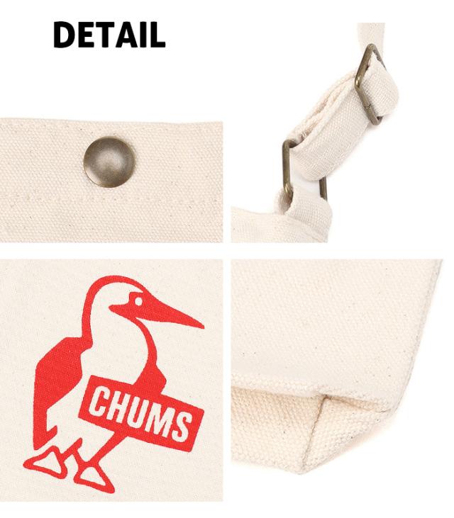 チャムス CHUMS ブービー キャンバス ミニショルダー CH60-3858 詳細 ディティール