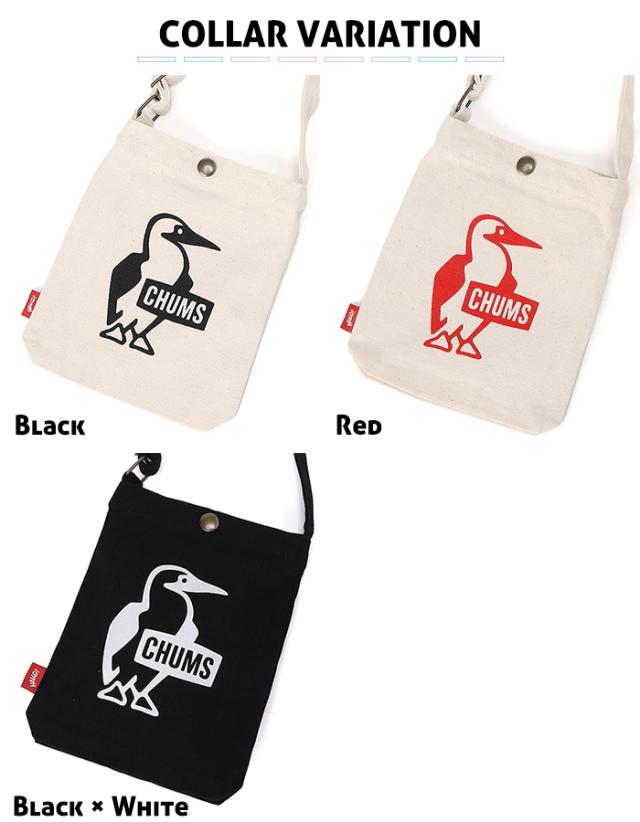 チャムス CHUMS ブービー キャンバス ミニショルダー CH60-3858 カラーバリエーション