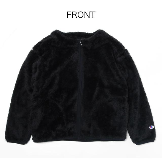 チャンピオン フリースジャケット 平置き フロント