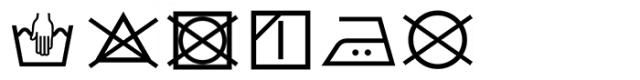 洗濯表記