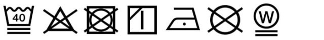 洗濯表記