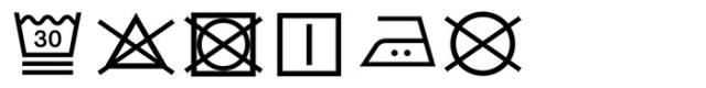 洗濯表記