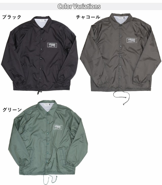 MA_Lo マーロ ユニセックス コーチジャケット [Lot/MA19990