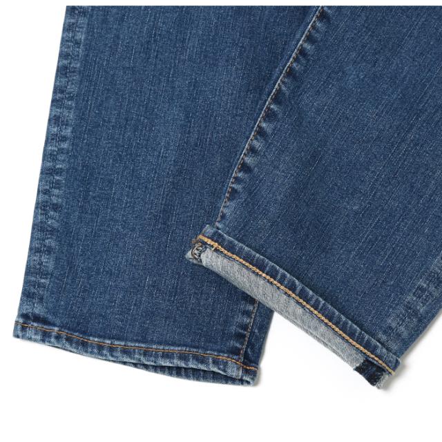 ビッグジョン Slow Leg MMM133F 裾部分