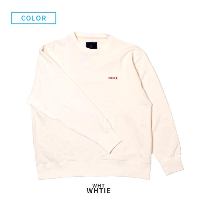 ROARK ロアーク スウェット クルーネック 丸首 長袖 カラーバリエーション