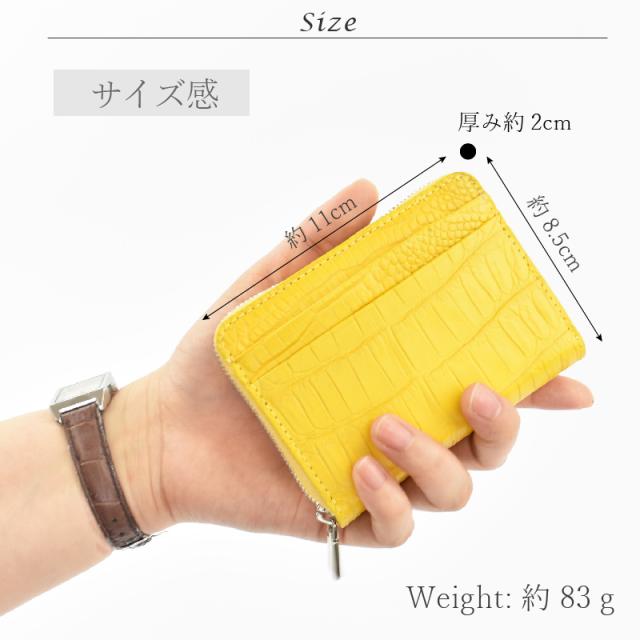 人気SALE定番人気 ミニ財布 スリム 軽い レザー ワニ革 ラウの通販はau PAY マーケット - MGSABLE|商品ロットナンバー:503249990 本革 レディース メンズ クロコダイル 小銭入れ 訳あり品 小さい コンパクト 格安新品