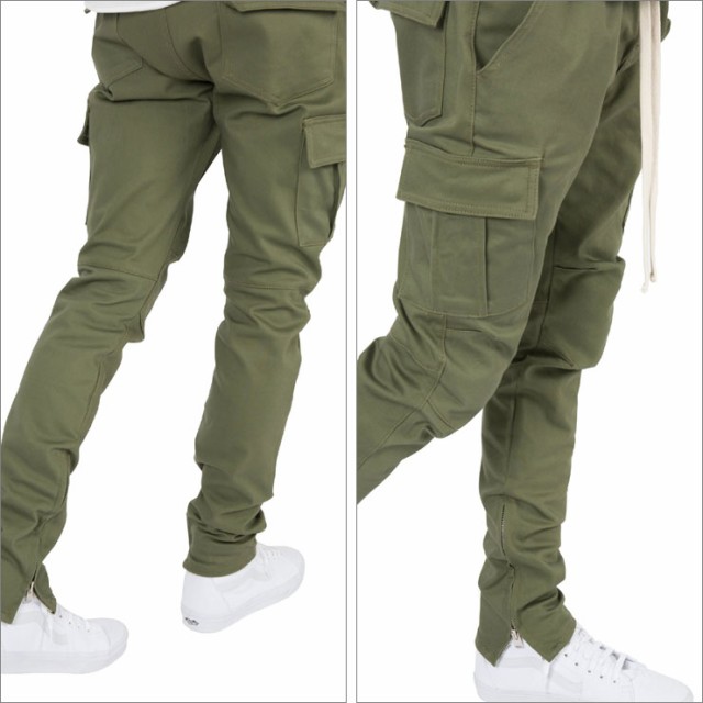 mnml ミニマル カーゴパンツ スキニー スリム CARGO DRAWCORD PANTS 裾 