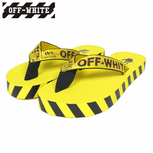 オフホワイト ビーチサンダル OFF-WHITE 厚底 ビーサン メンズ