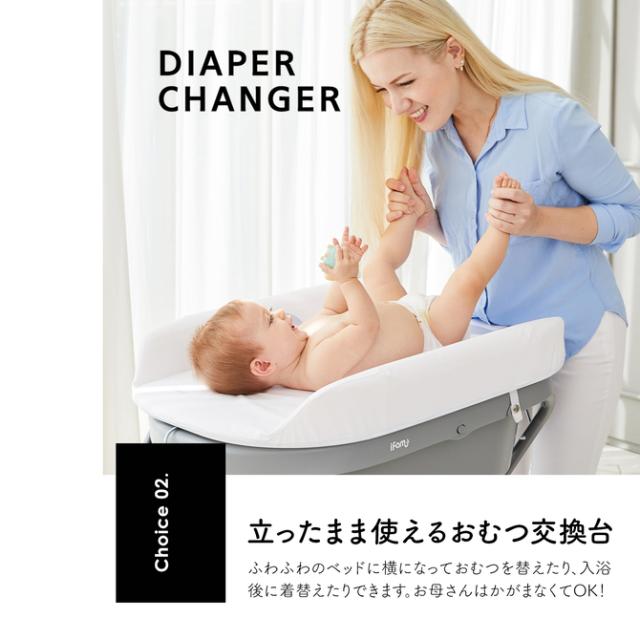 ランキング受賞 ベビーバス 折りたたみ おむつ交換台 立ったまま オムツ交換台 赤ちゃん お風呂 ベビー おむつ 交換シート おむつ替え シート Ifam アイ 値引 Www Fordmodels Com Br