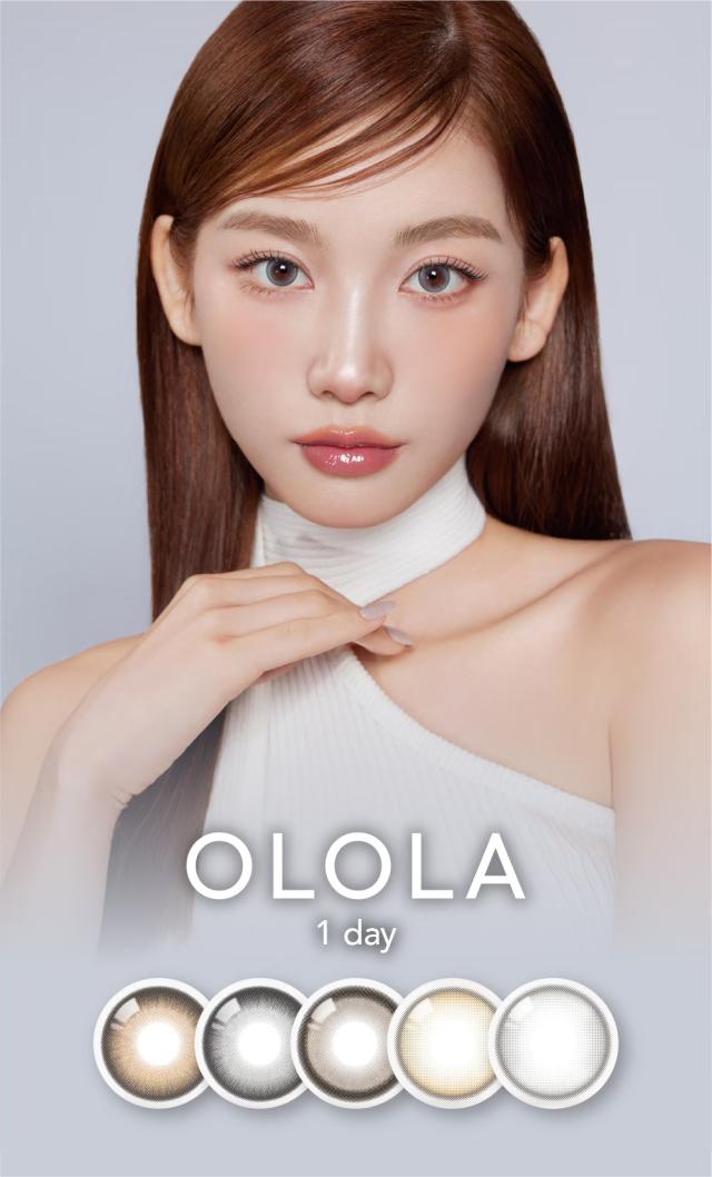 OLOLA 1day 韓国カラコン ナチュラルレンズ
