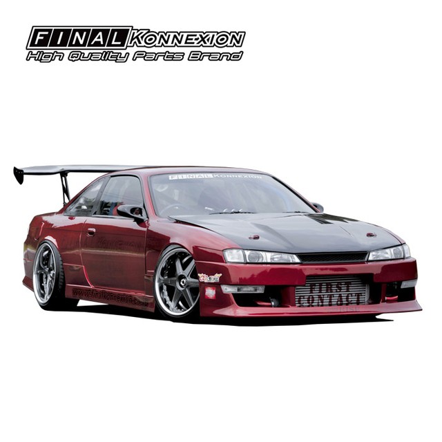 【FIRST CONTACT】 FRP製 エアロ3点キット NISSAN S14