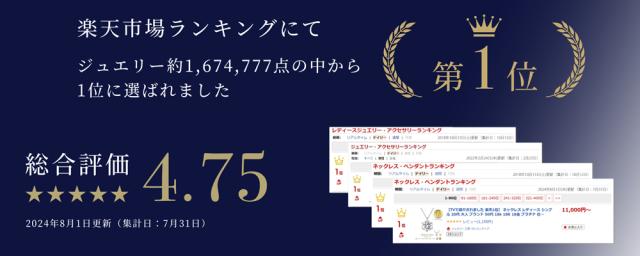 楽天ランキング1位受賞