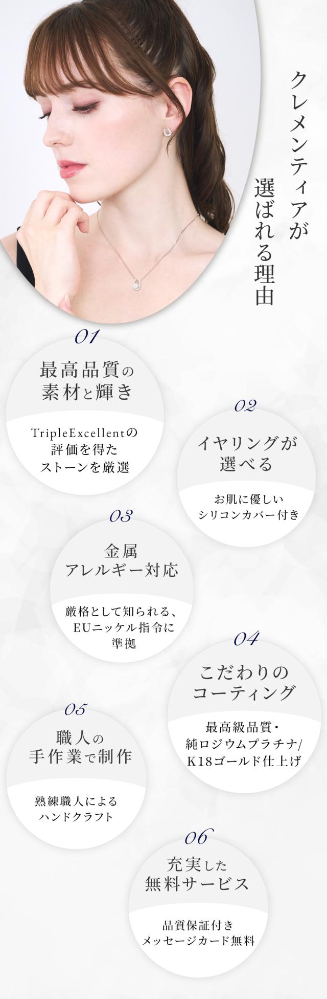 クレメンティアが選ばれる６つの理由