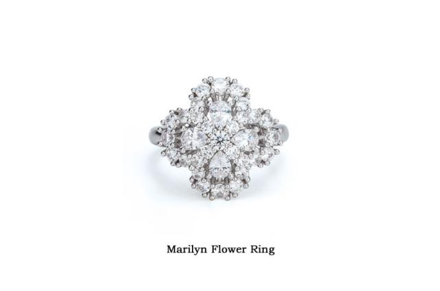 マリリン フラワー リング