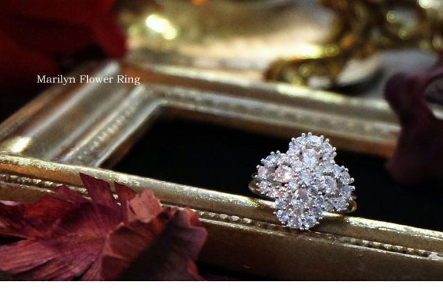 マリリン フラワー リング