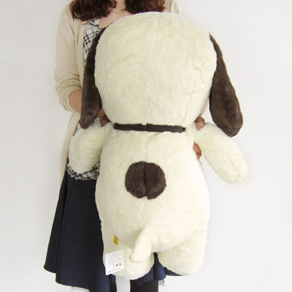 大型 スヌーピー モカ ぬいぐるみ スヌーピー ぬいぐるみ 特大 2L モカ ハグハグ SNOOPYの通販はau