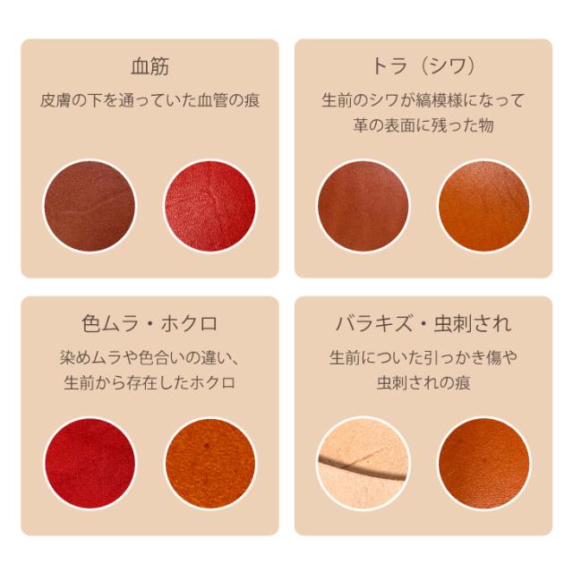 革の傷について