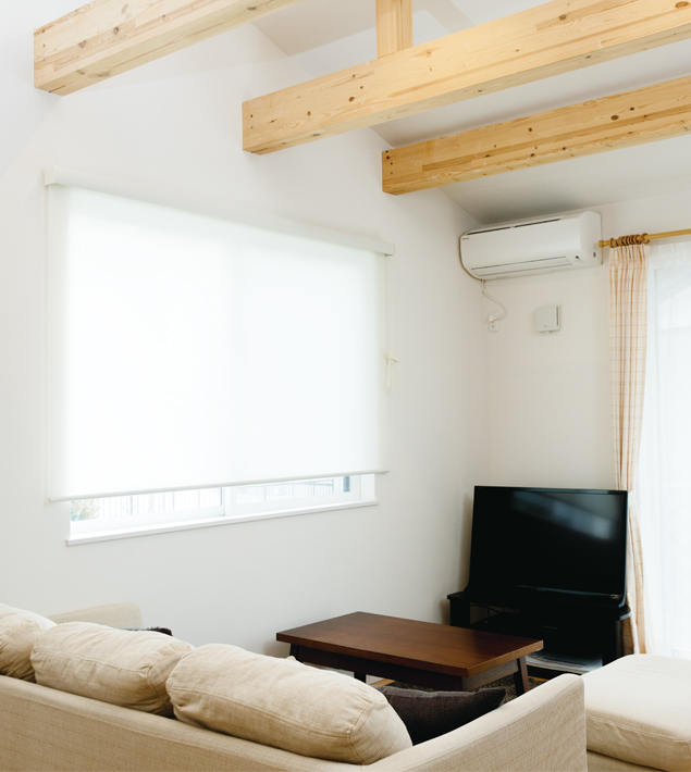 プリズム／ロールスクリーン／プレーンタイプ