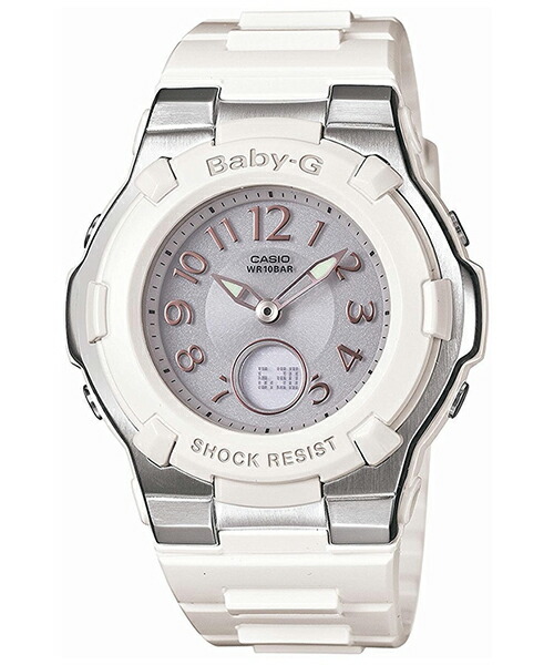 BABY-G BGA-1100GR-7BJF ホワイト 楽天市場】BGA-1100GR-7BJF ベビーG Baby-G 電波 ソーラー 白