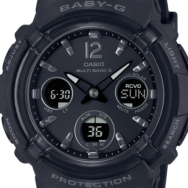 aya品　BABY-G  BGA-2800-1AJF 電波ソーラー　黒 BGA-2510-2AJF | CASIO