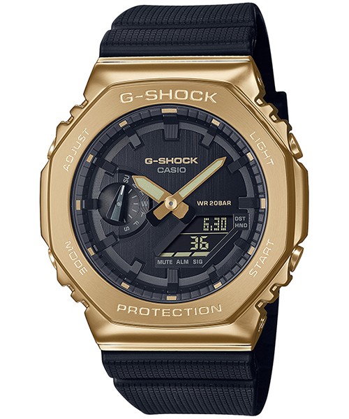 G-SHOCK Gショック メタルカバード ゴールド ブラック GM-2100G