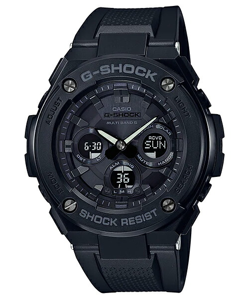 G-SHOCK》G-STEEL GST-W300G-1A9JF ミドルサイズ 電波ソーラーの