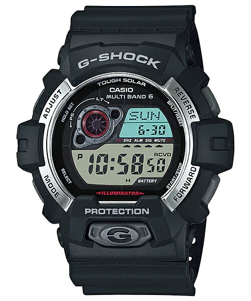 G-SHOCK 電波ソーラー メンズ 腕時計 デジタル ブラック ビッグケース