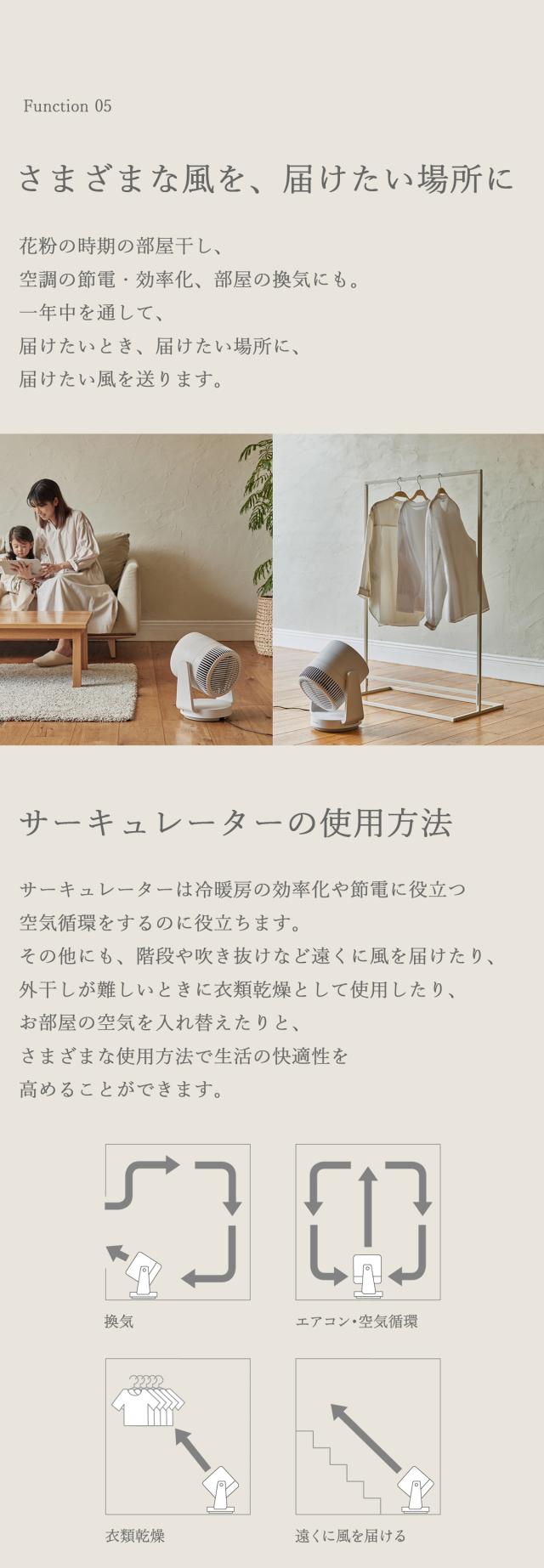 リズム サーキュレーター Silky Wind Circulator