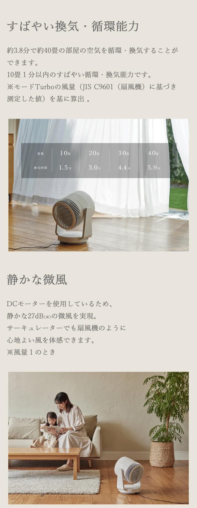 リズム サーキュレーター Silky Wind Circulator