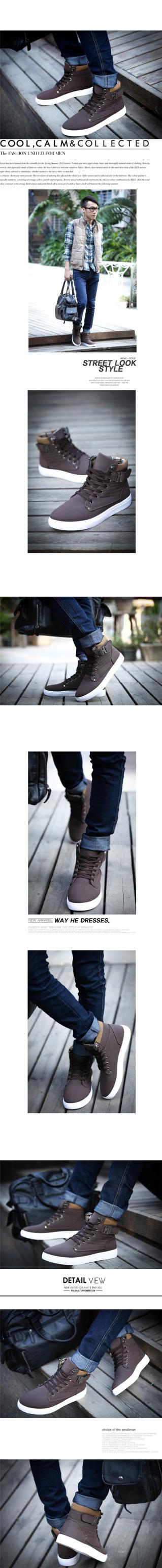 秋新作 ハイカット スニーカー メンズ ウォーキングシューズ 24〜28.5cm 運動靴 メンズ 靴 シューズ ジョギング