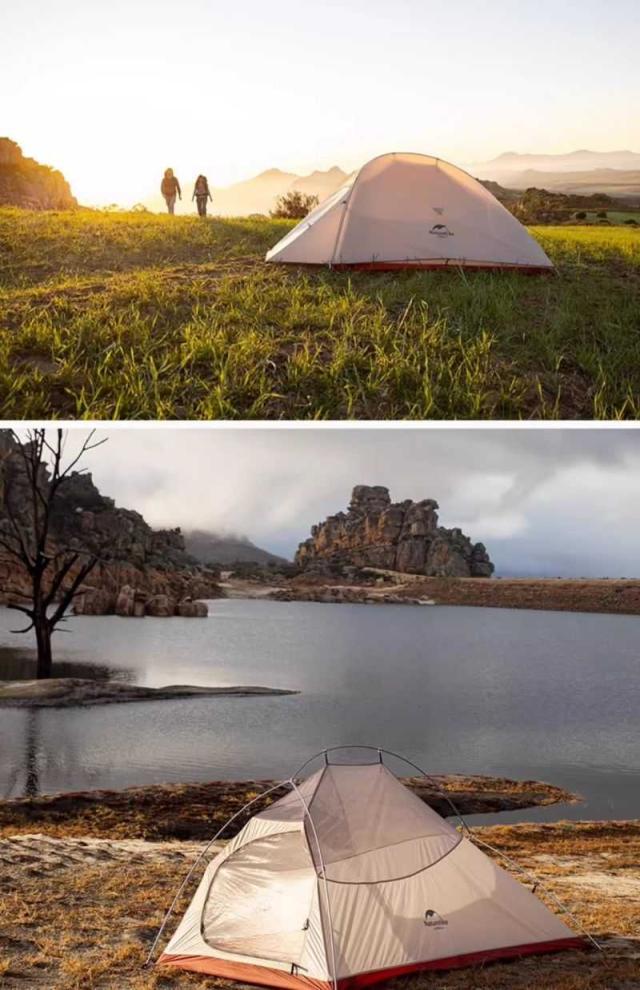 Naturehike テント 3人用 Cloudup3 超軽量 ダブルウォール 防風防水