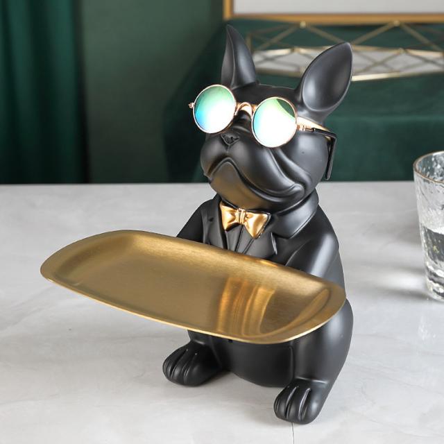 犬 ブルドッグ オブジェ 小物入れ フレンチブルドッグ トレイ付き 小物入れ 楽天市場】犬 小物入れ 収納 インテリア フレンチブルドッグ