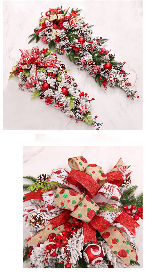 お取寄せ品 クリスマスリース クリスマス飾り 玄関飾り スワッグ 造花 アーティフィッシャルフラワー 壁掛け 松かさ お祝い パーティー お正月 傷有り特価 花 ガーデン Diy工具 花 観葉植物 盆栽 Yogapictureoftheday Com