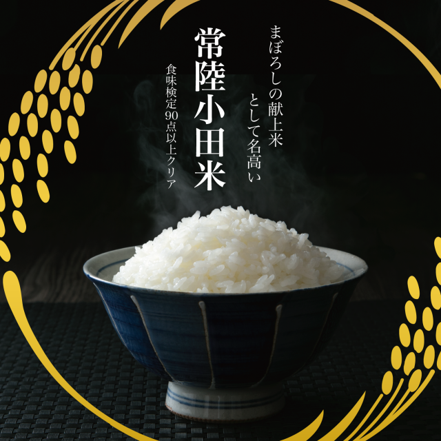 まぼろしの献上米「常陸 小田米」 茨城県産こしひかり