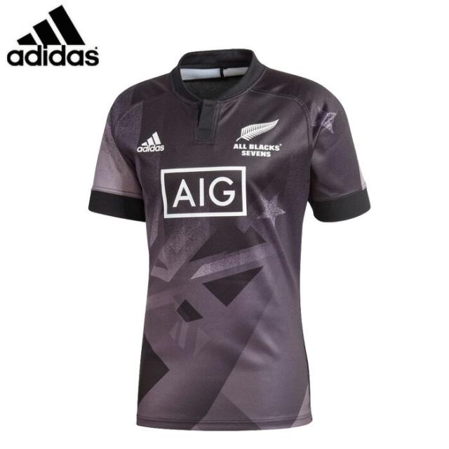adidas/アディダス ラグビー トップス オールブラックスセブンズ ホームレプリカジャージー
