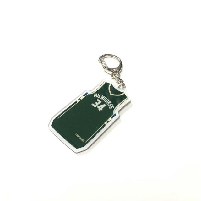 ジャスティス バスケットボール アクセサリー ユニフォーム型アクリルキーホルダー