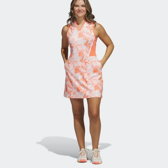 アディダス ゴルフ エナジーフラワープリント ノースリーブワンピース レディース 2023年春夏モデル BWI22